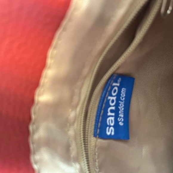 FSU Garnet and grey Sandol crossbody bag with detachable strap - Picture 4 of 6